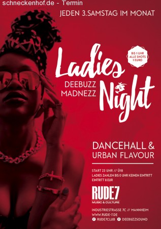 LADIES NIGHT - Dancehall & Tropical Werbeplakat