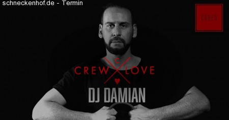CrewLove pres. DJ Damian | CUBES Werbeplakat