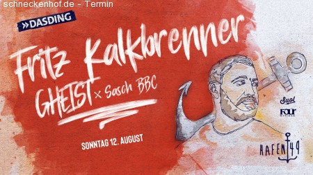 Fritz Kalkbrenner am Hafen 49 Werbeplakat