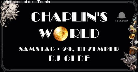Chaplin's World mit DJ OLDE Werbeplakat