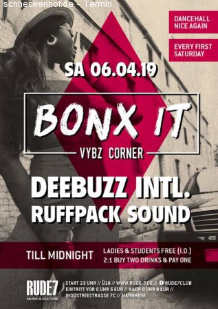 Vybz Corner - Ladies & Studenten gratis Werbeplakat