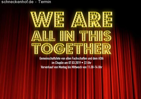 We're All In This Together Werbeplakat