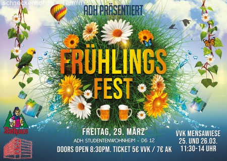 ADH Frühlingsfest 2019 Werbeplakat