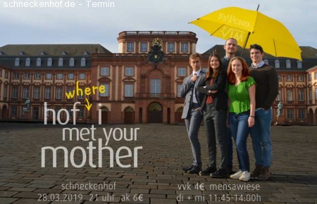 Hof I Met Your Mother - Fotobox Werbeplakat