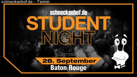 schneckenhof.de Student Night - Semester Werbeplakat