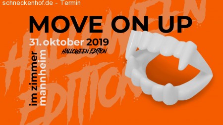 Move On Up - Halloween Edition Werbeplakat