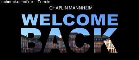 Welcome Back Party Werbeplakat