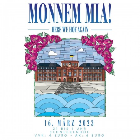 Monnem Mia! - Fotobox Werbeplakat