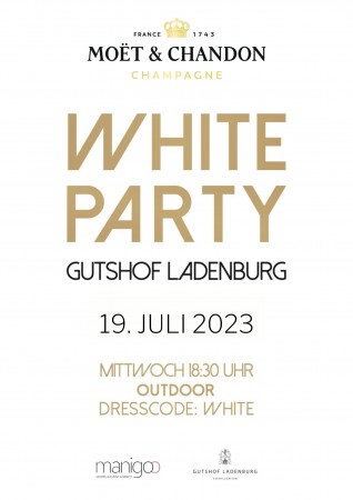 White Party presented by Moët & Chandon Werbeplakat