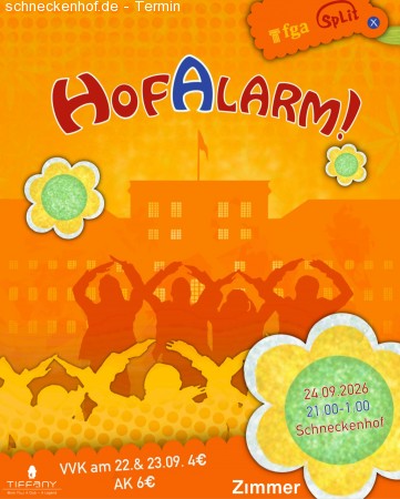HofAlarm - Fotobox Werbeplakat