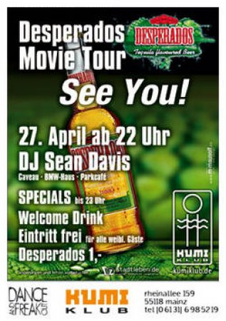 Desperados Tour 2007 Werbeplakat