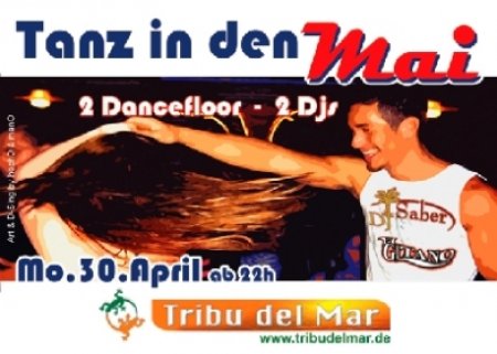 Tanz Salsa in den Mai @ Tribu Werbeplakat