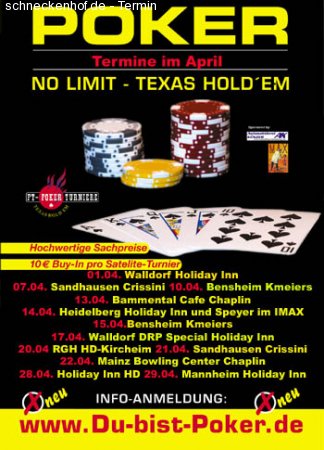 Du-Bist-Poker.de Texas Hold'em Werbeplakat