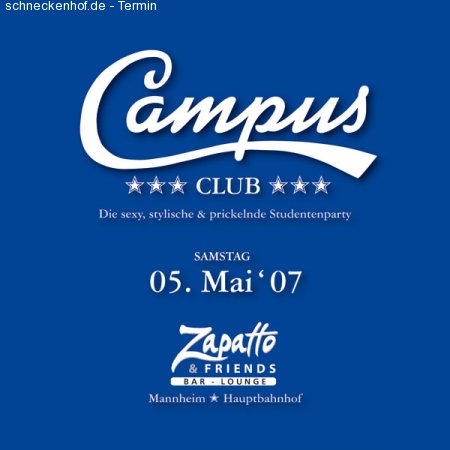 Campus Club XXXI Werbeplakat