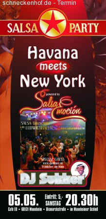 Havana meets New York Werbeplakat