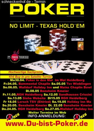 Du-Bist-Poker.de Texas Hold'em Werbeplakat