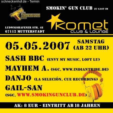 Smokin Gun Club Werbeplakat