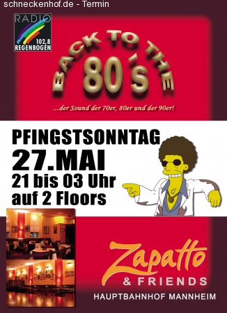 Back to the 80's Werbeplakat