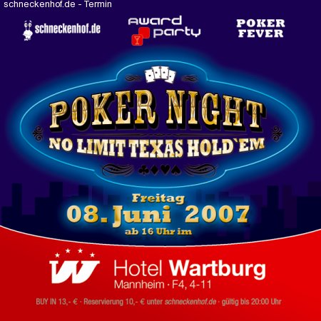 Poker Night Werbeplakat