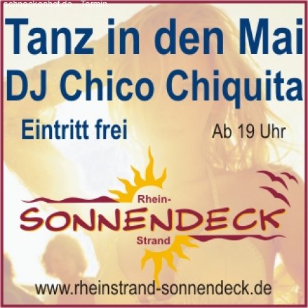 Sonne, Strand und Party Werbeplakat