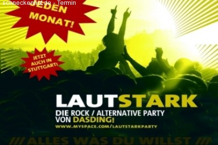 Die DASDING Lautstarkparty in Werbeplakat