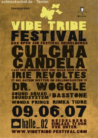 Vibe Tribe Festival Werbeplakat