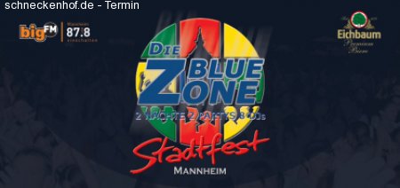 big FM Bluezone Werbeplakat