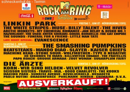 Rock am Ring Werbeplakat