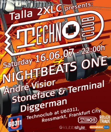 Nightbeats One Werbeplakat