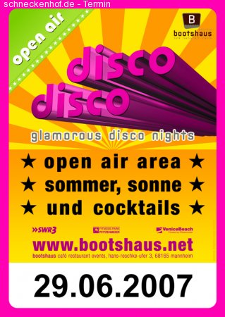 Disco Disco-Sommer Special Werbeplakat