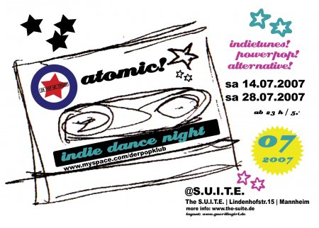 Atomic! Saturday Night Alive Werbeplakat