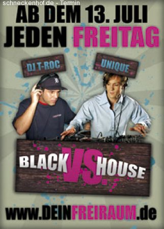 Black vs. House Werbeplakat