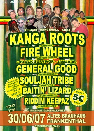 irieginal dancehall vibez Werbeplakat