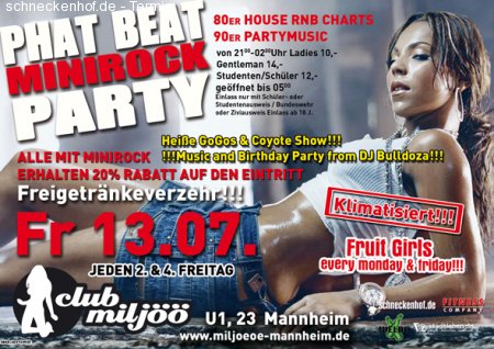 Phat Beat Party Werbeplakat