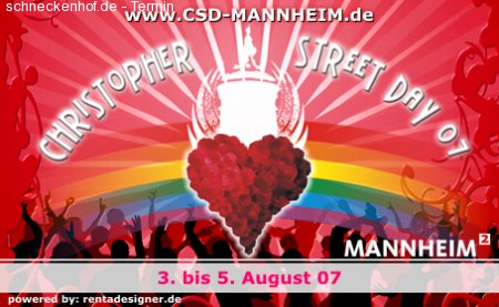 IMC: CSD- Opening Dance Party Werbeplakat