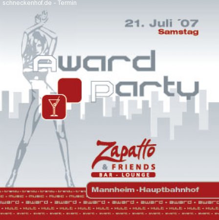 Award Party Werbeplakat