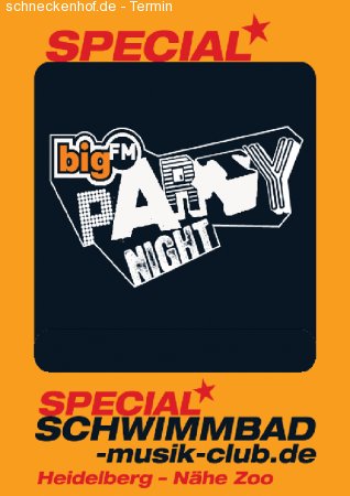 Big FM Party Night Werbeplakat