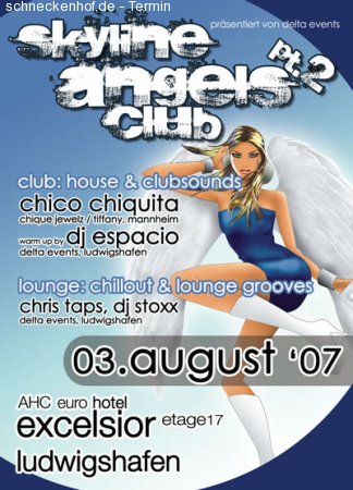 Skyline Angels Club pt.2 Werbeplakat