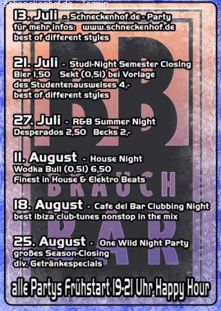 R&B Summer Night Werbeplakat