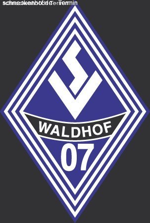 Waldhof Mannheim -  FCN Gmünd Werbeplakat