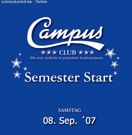 Campus Club XXXIII Werbeplakat