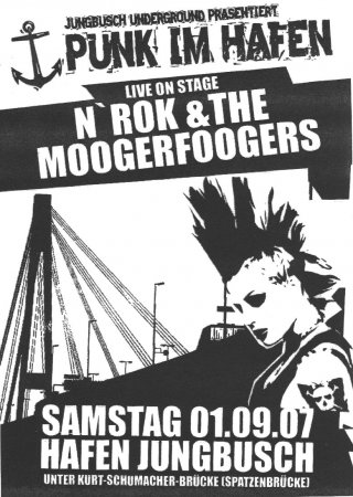 Punk im Hafen Werbeplakat