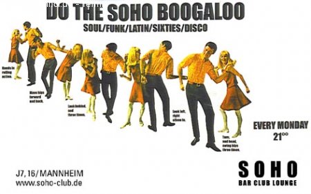 SOHO Boogaloo Werbeplakat