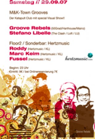 M & K Town Grooves Werbeplakat