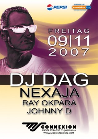 DJ Dag Werbeplakat