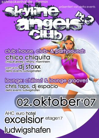 Skyline Angels Club pt.3 Werbeplakat