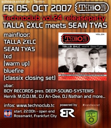 Technoclub CD Vol. 24 Releasep Werbeplakat