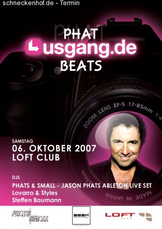 Phat usgang Party Werbeplakat