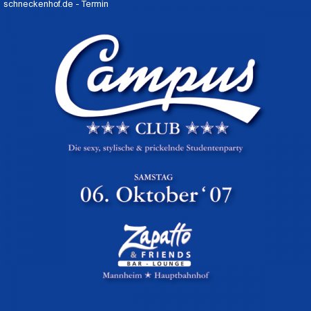 Campus Club XXXIV Werbeplakat