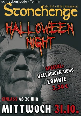 Halloween Night Werbeplakat